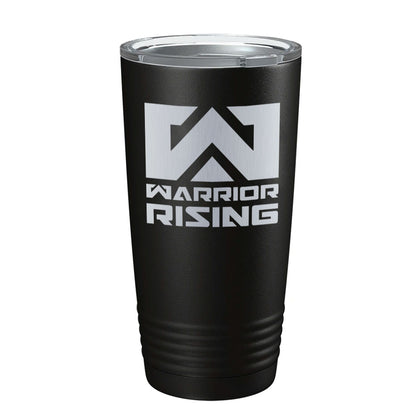 Warrior Rising Laser Engraved Tumbler
