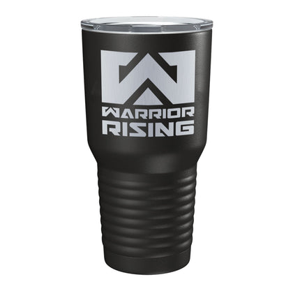 Warrior Rising Laser Engraved Tumbler