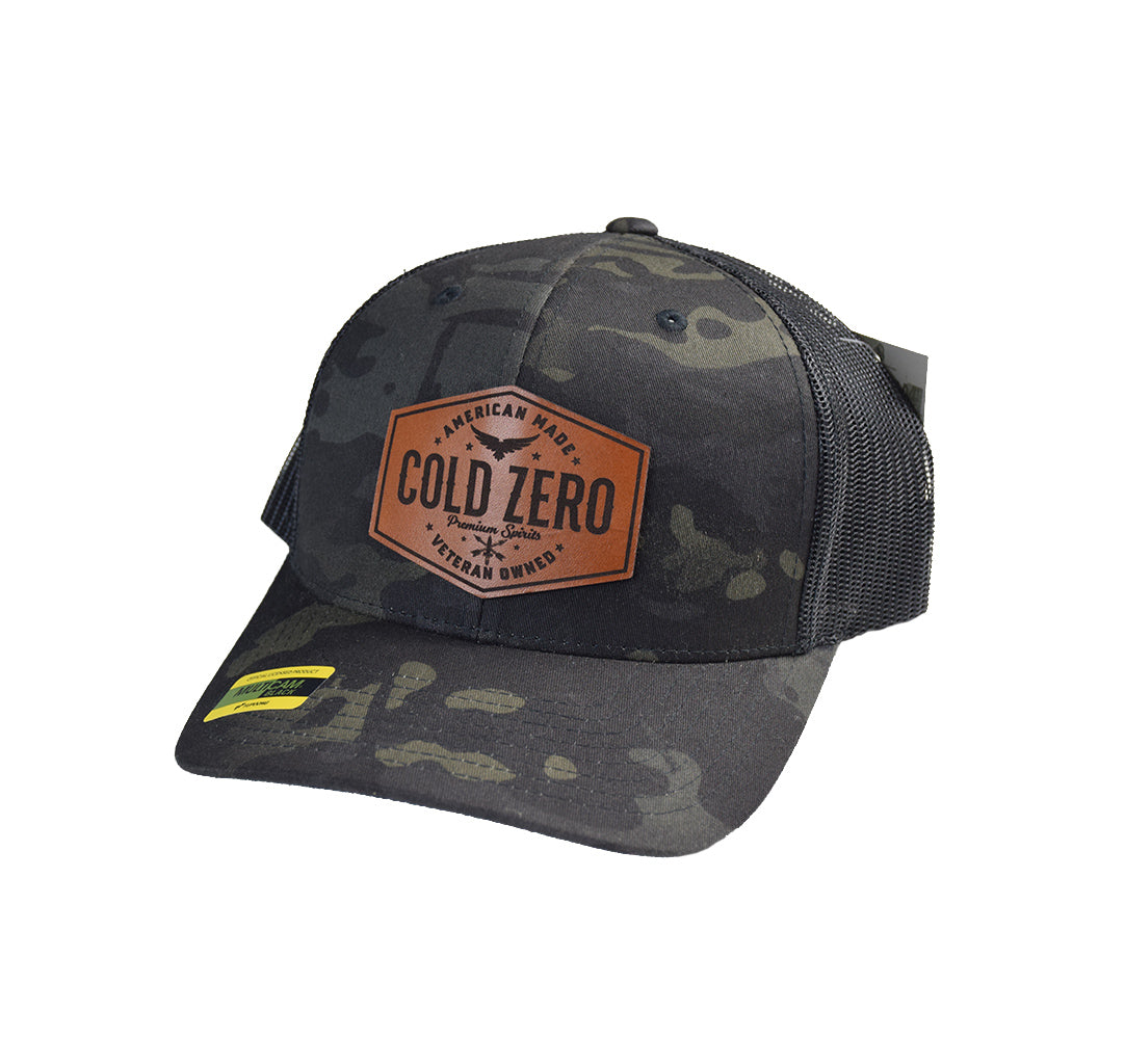 Cold Zero Leather Patch SnapBack