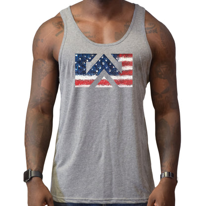 Scars and Stripes Tri-Blend Tank